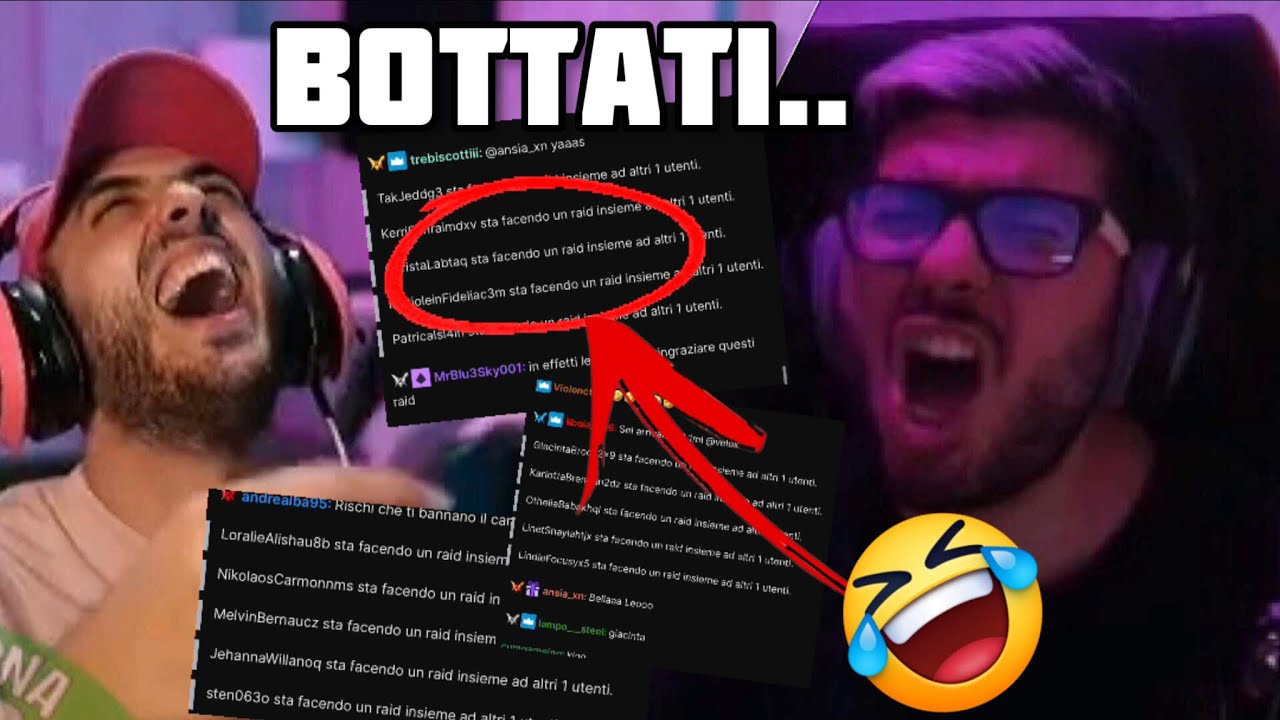 Dario e Velox vengono BOTTATI SU TWITCH DA UNO SCONOSCIUTO!! 😂