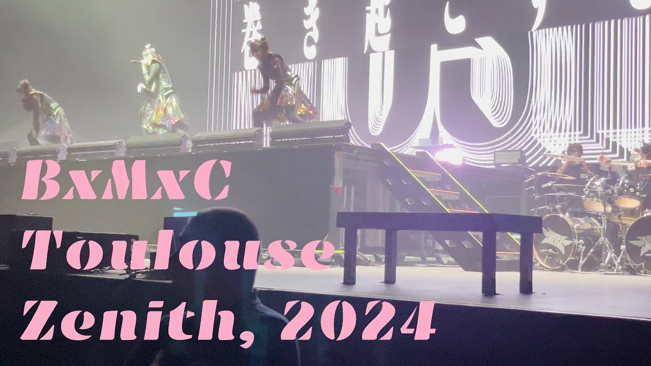 Babymetal - BxMxC, Live at Zenith, Toulouse, 23 June. 2024