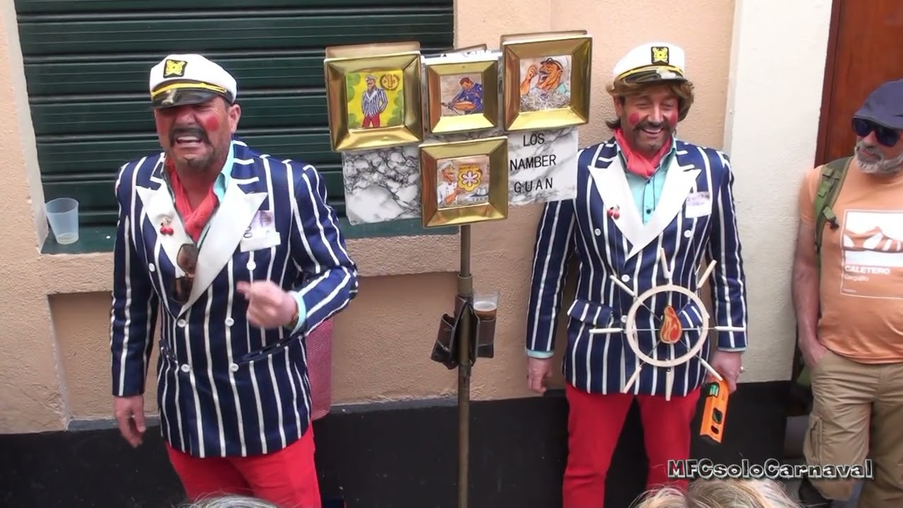 Los Namber Guan, romancero gaditano. Carnaval de Cádiz 2026.