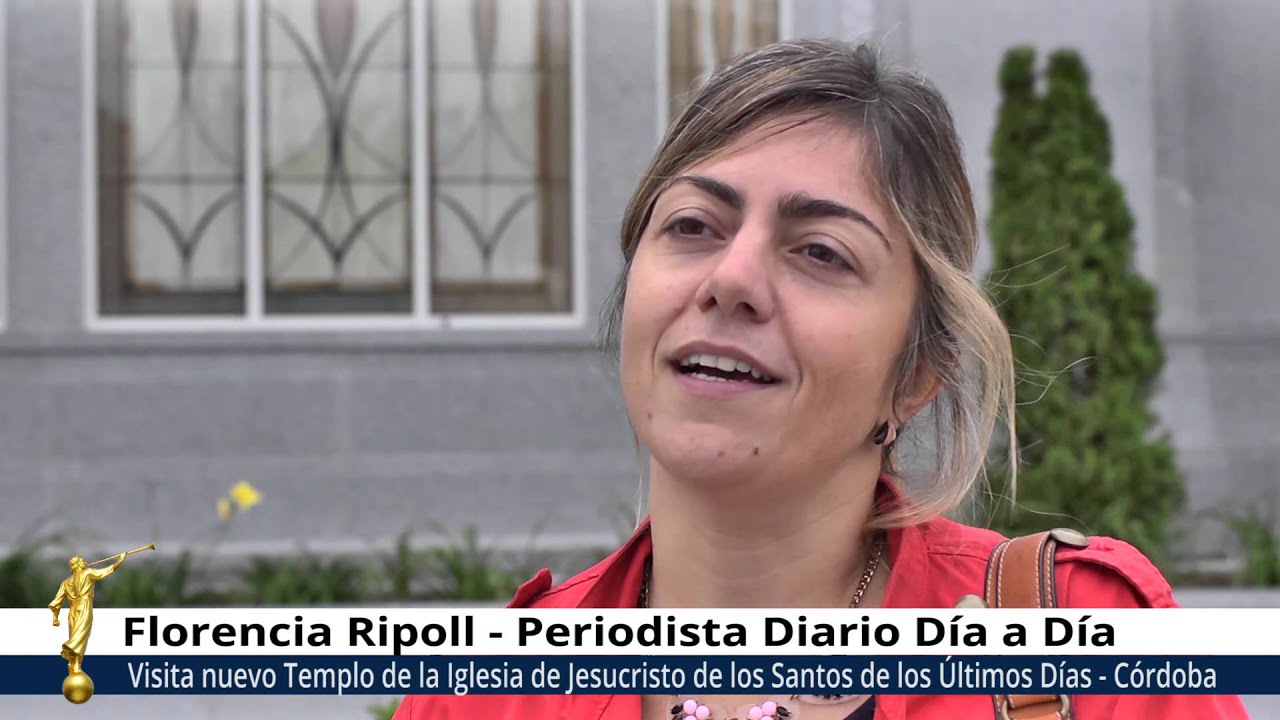 Visita Templo de Cordoba Florencia Ripoll - Periodista Diario Dia a Dia