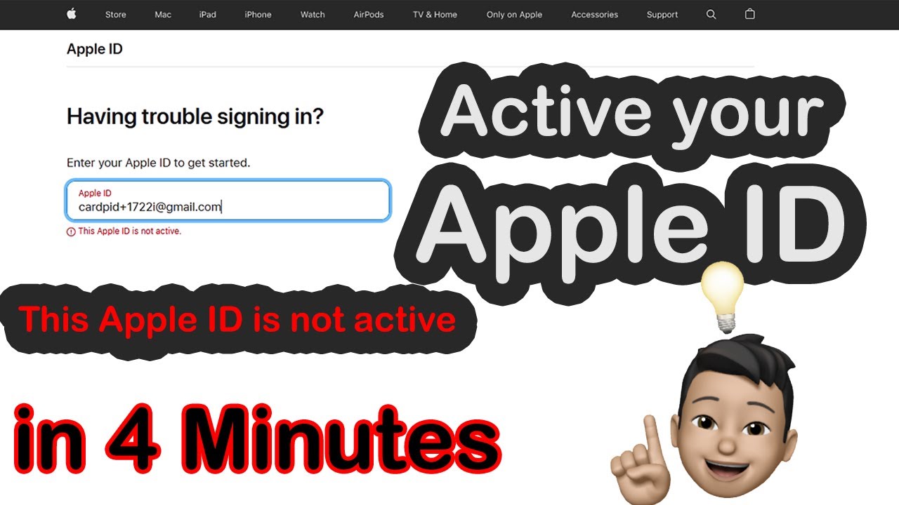Как активировать свой Apple ID, если он не активен (быстро и бесплатно)