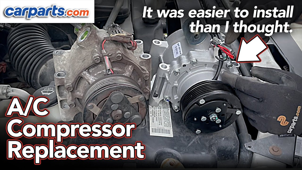 Trailblazer/Envoy AC Compressor and Accumulator Replacement - CarParts.com