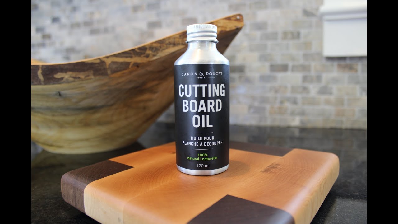 Cutting Board Oil | Caron & Doucet Cuisine Product Demonstration