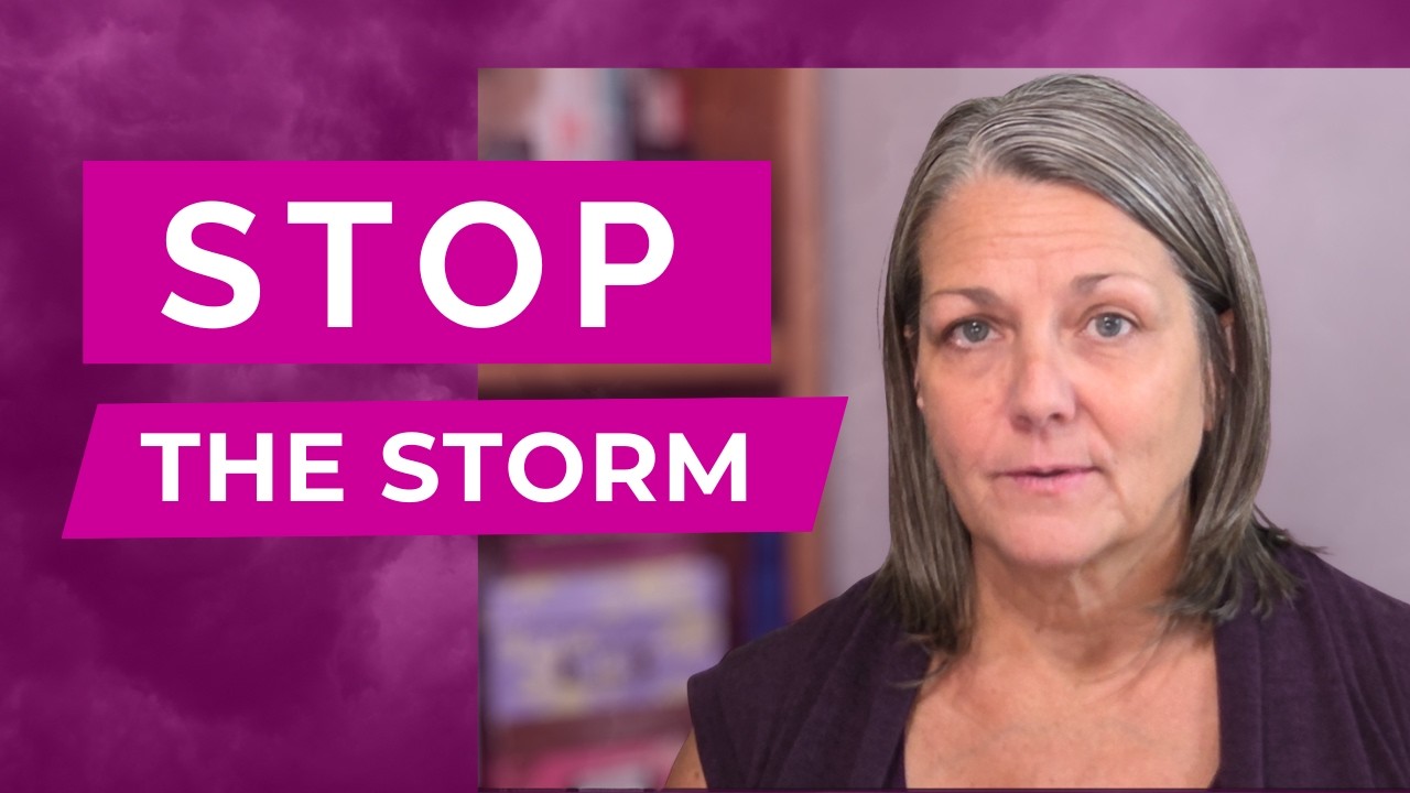 Why You Feel So Emotional With Menopause... The Truth! And How To Stop The Storm