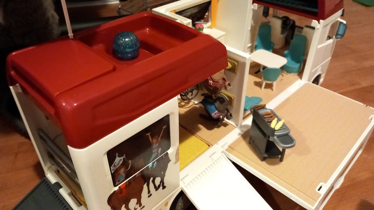 Schleich Transporter/Auspackvideo #schleichliebe #pferde #neu #schleich #deko #haul