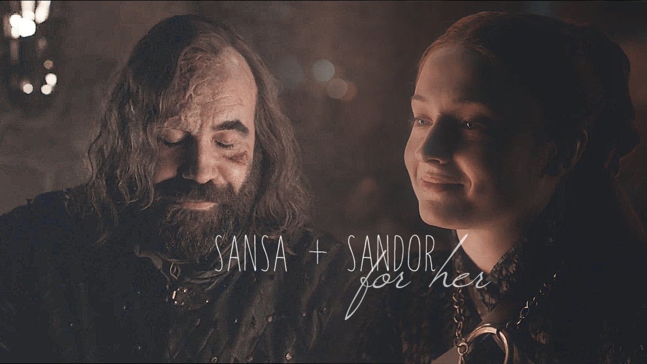 sansa + sandor | for her