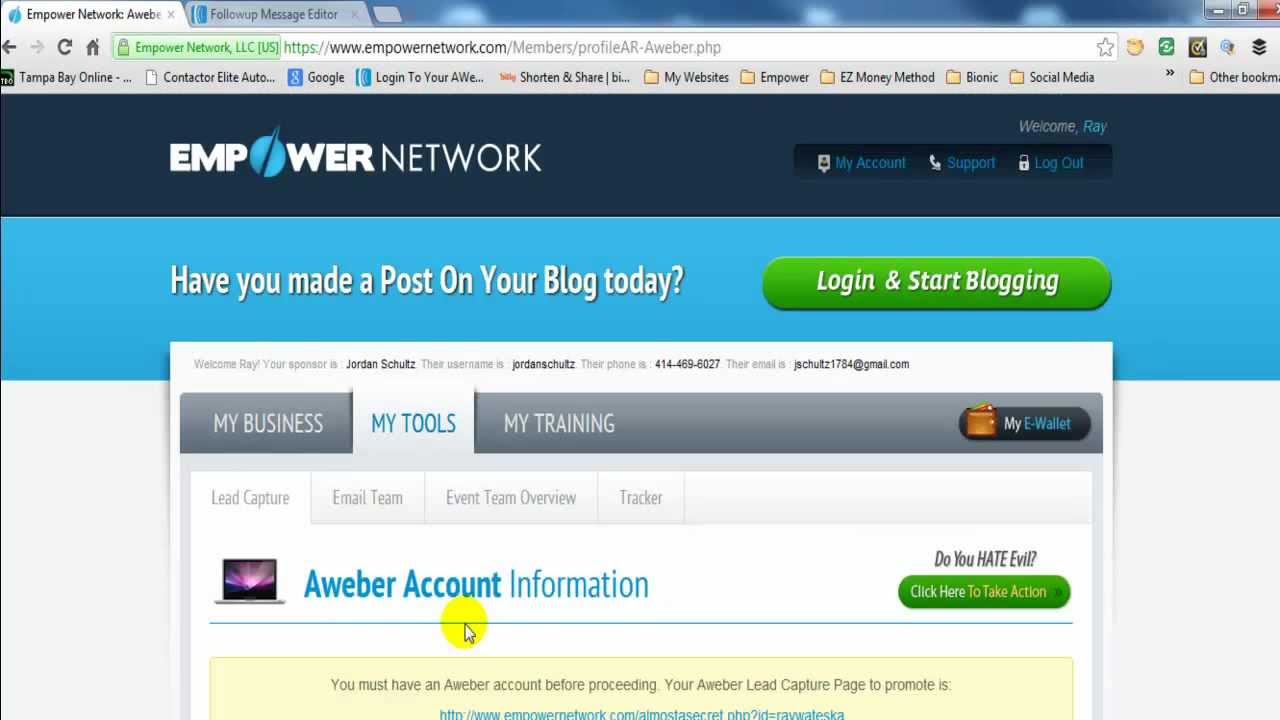 How to Link Your AWeber List to Your Capture Pages