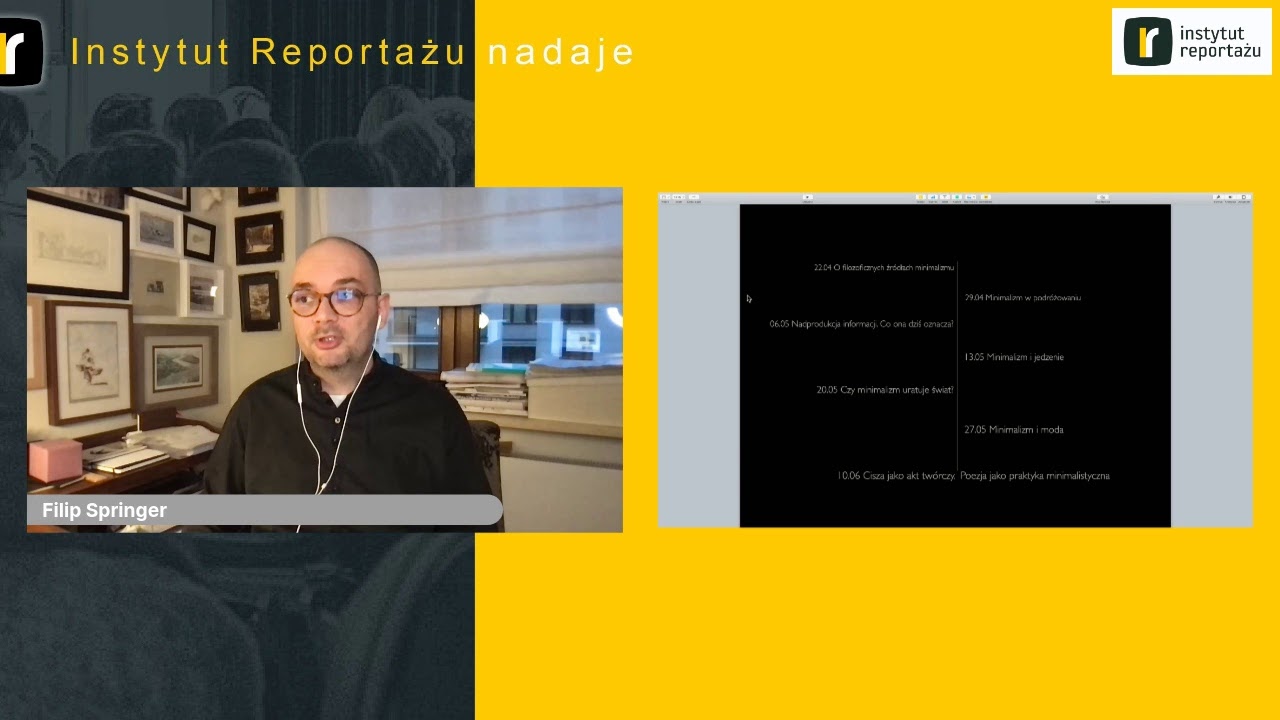 Czy minimalizm uratuje świat? #1 Filip Springer: Czego możemy nauczyć się od mieszkańc&oacute;w Anarres?