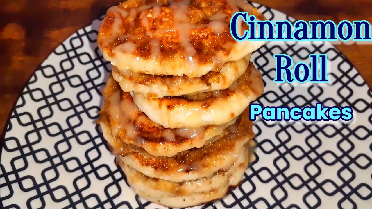 The Best Cinnamon Roll Pancakes Recipe, Easy Recipe