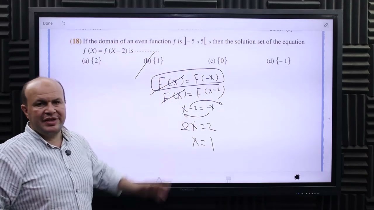 Elmoasser second sec lesson three odd and even function