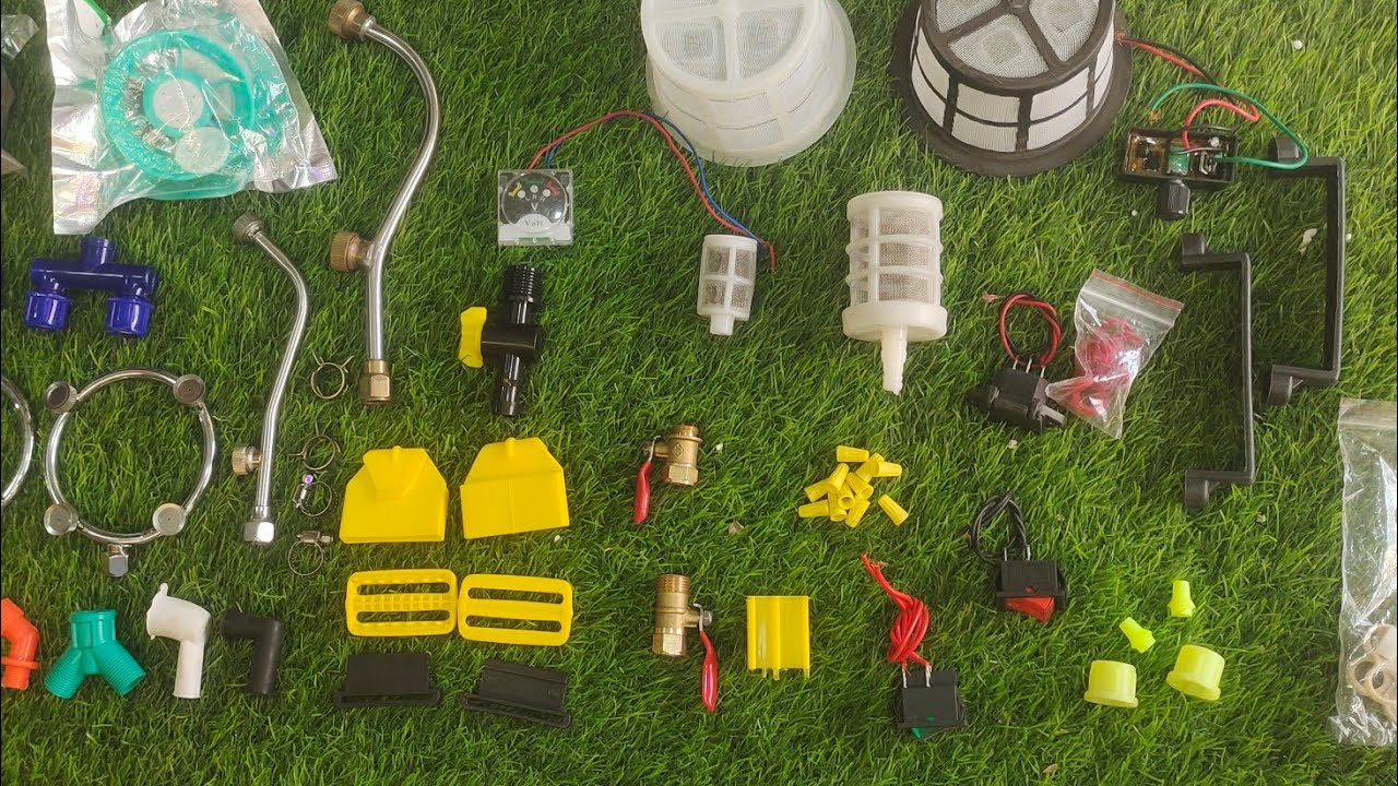 Agriculture spreyer pump all spare  parts  with price watch now #video #agriculture #battery #motor 