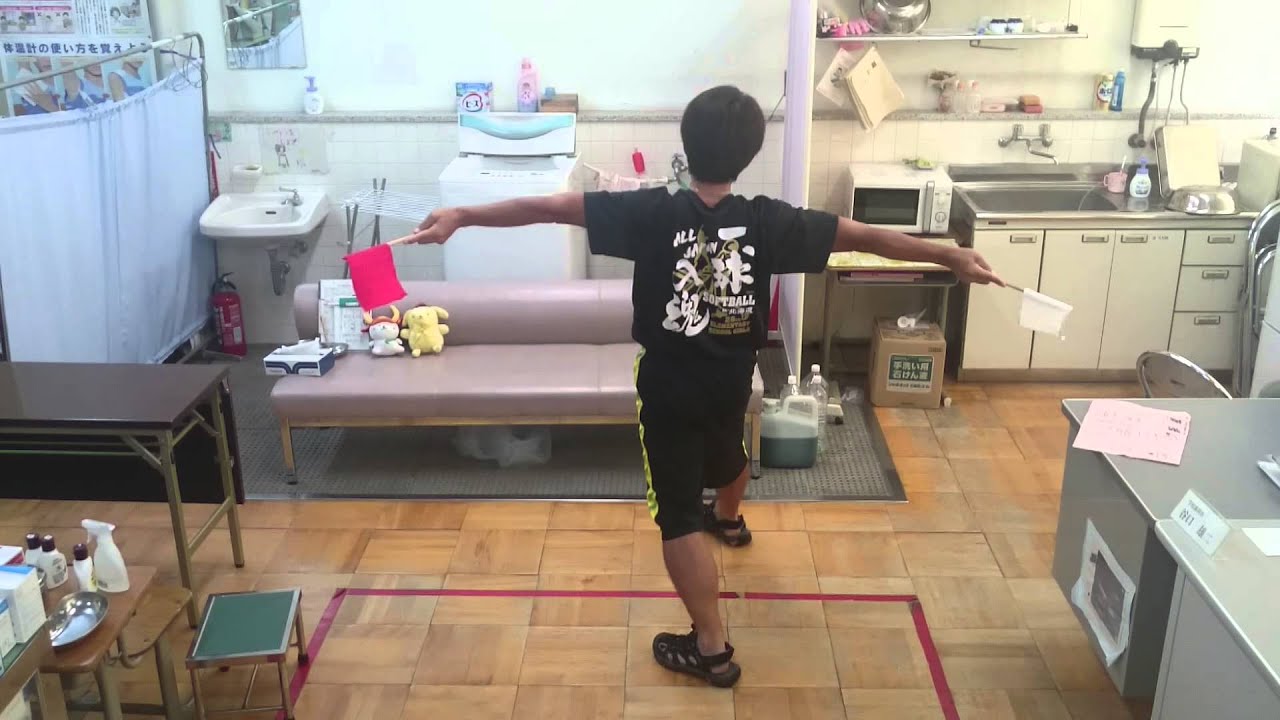 物部小旗体操(守山市旗体操)