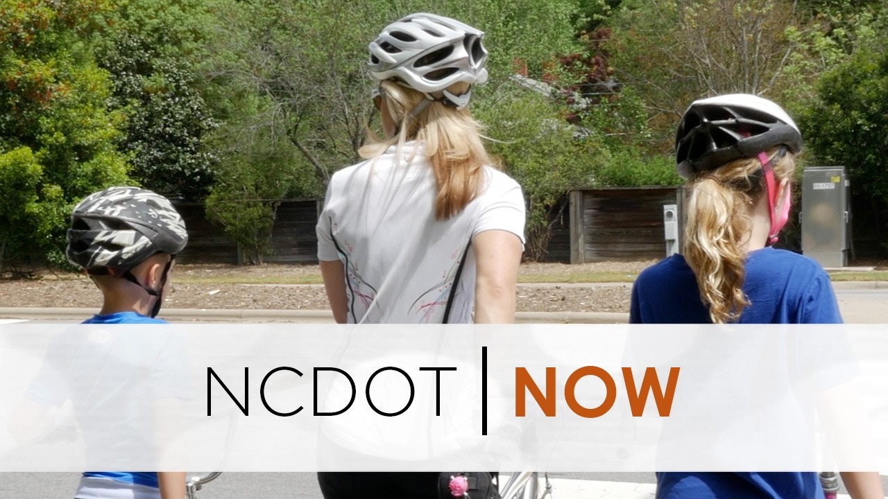 NCDOT Now: Feb. 13 - Winter Road Clearing; Dickinson Avenue; NC By Train Proposed Route; Bike Helmet