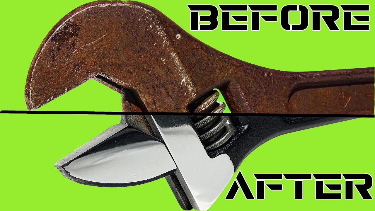 ASMR Restoration || Huge Adjustable Wrench