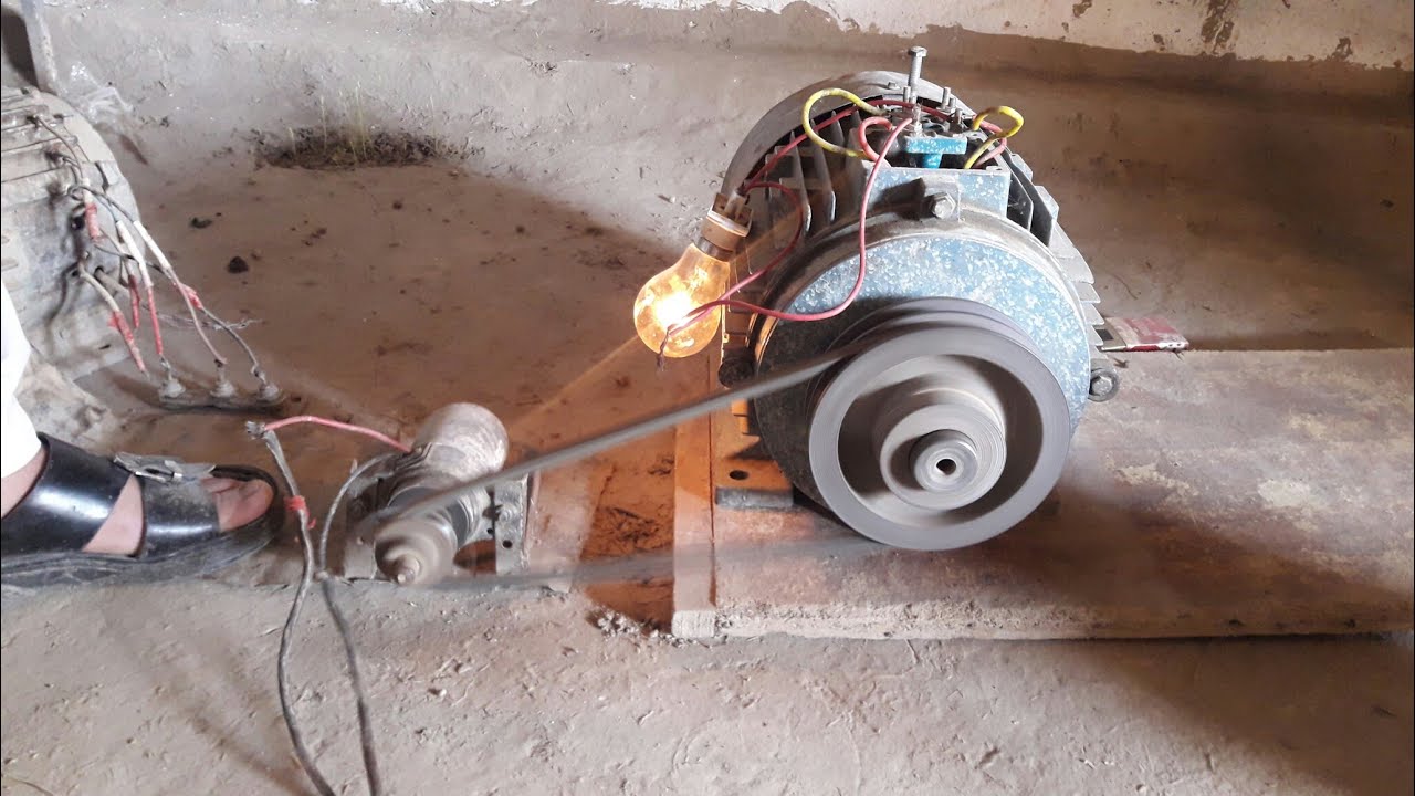 Low rpm generator AC 220volt 650 RPM