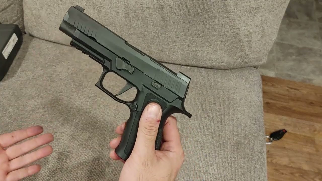 sig p320 XF первый взгляд