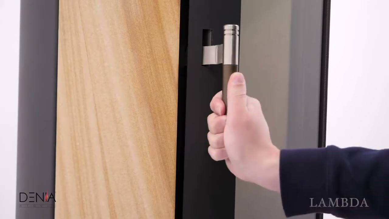 Denia Lambda Sand Wood Stove - Presentation