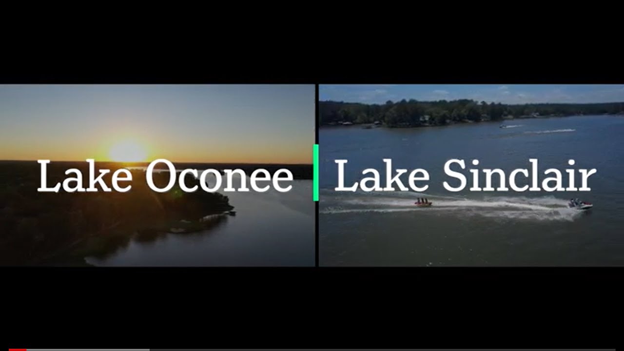 Discover The Differences Between Lake Oconee and Lake Sinclair with Kim and Lin Logan Real Estate