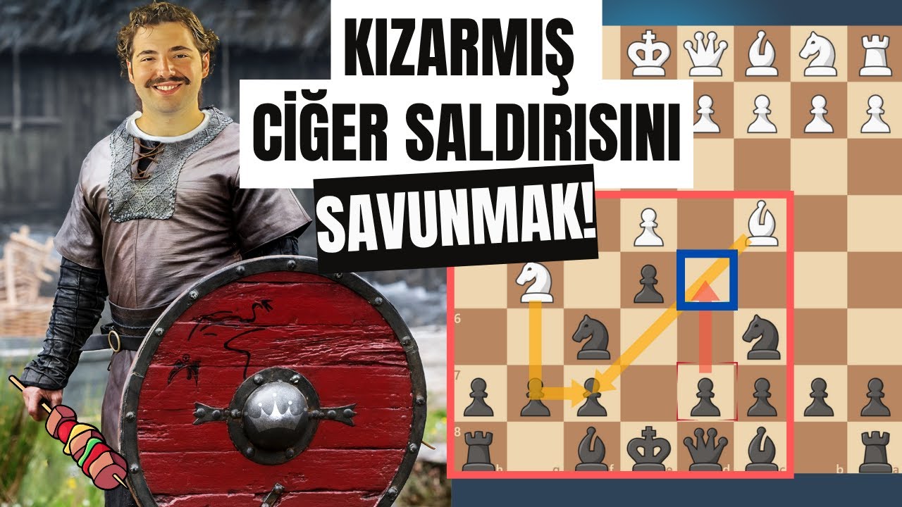 Kızarmış Ciğer Saldırısını SAVUN | Satranç Açılışları