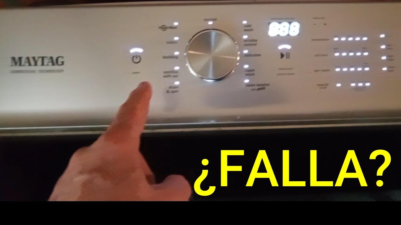 😱 LAVADORA MAYTAG NO FUNCIONA - NO PRENDE