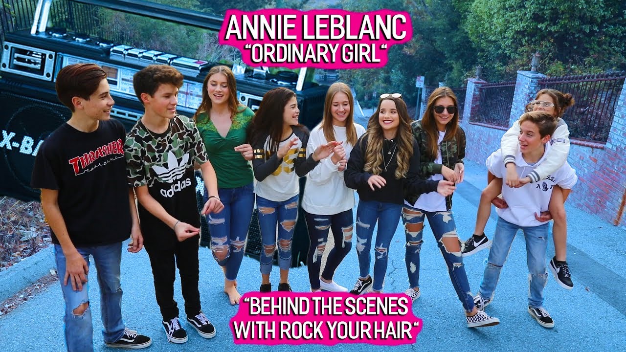 Annie LeBlanc “Ordinary Girl” Music Video Behind the Scenes with RYH 💖
