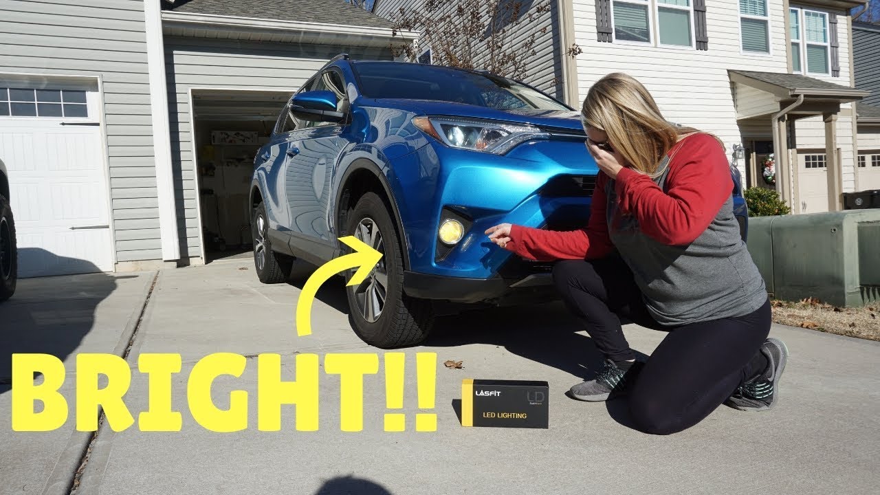 Установка светодиодных противотуманных фар | Toyota RAV4!!