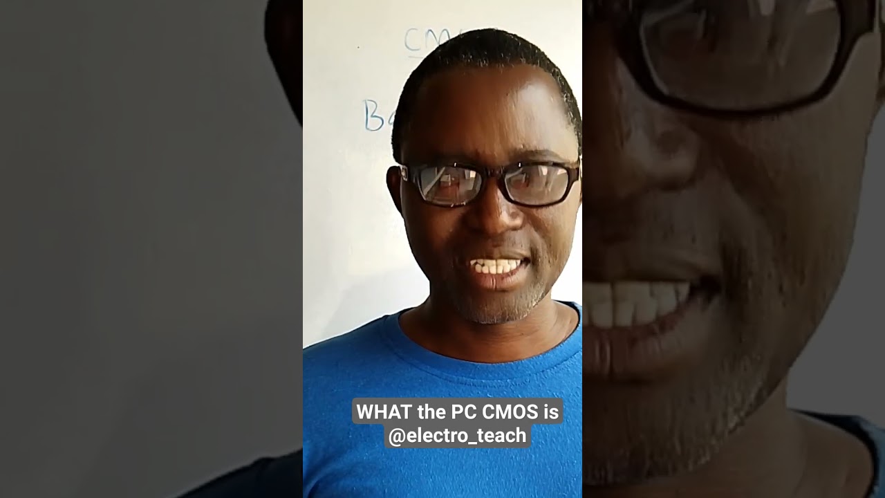 KNOW the PC CMOS | WHAT is CMOS? @electro_teach