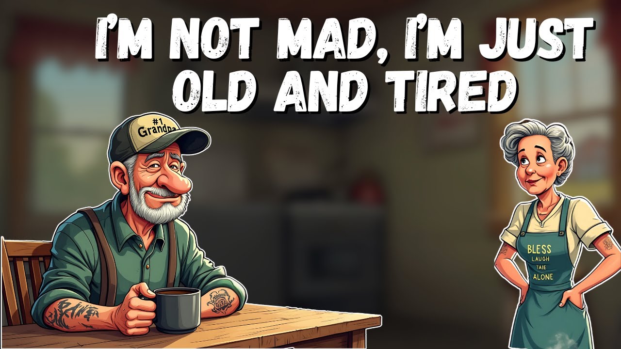 🎶 I’m Not Mad, I’m Just Old and Tired | A Grumpy Country Anthem with Heart! 🪕