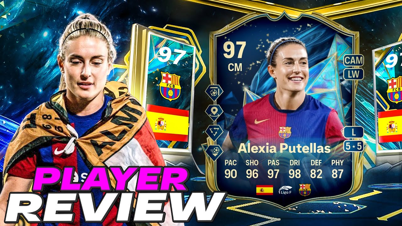 🎯97 TOTS ALEXIA PUTELLAS PLAYER REVIEW - EA FC 25 ULTIMATE TEAM