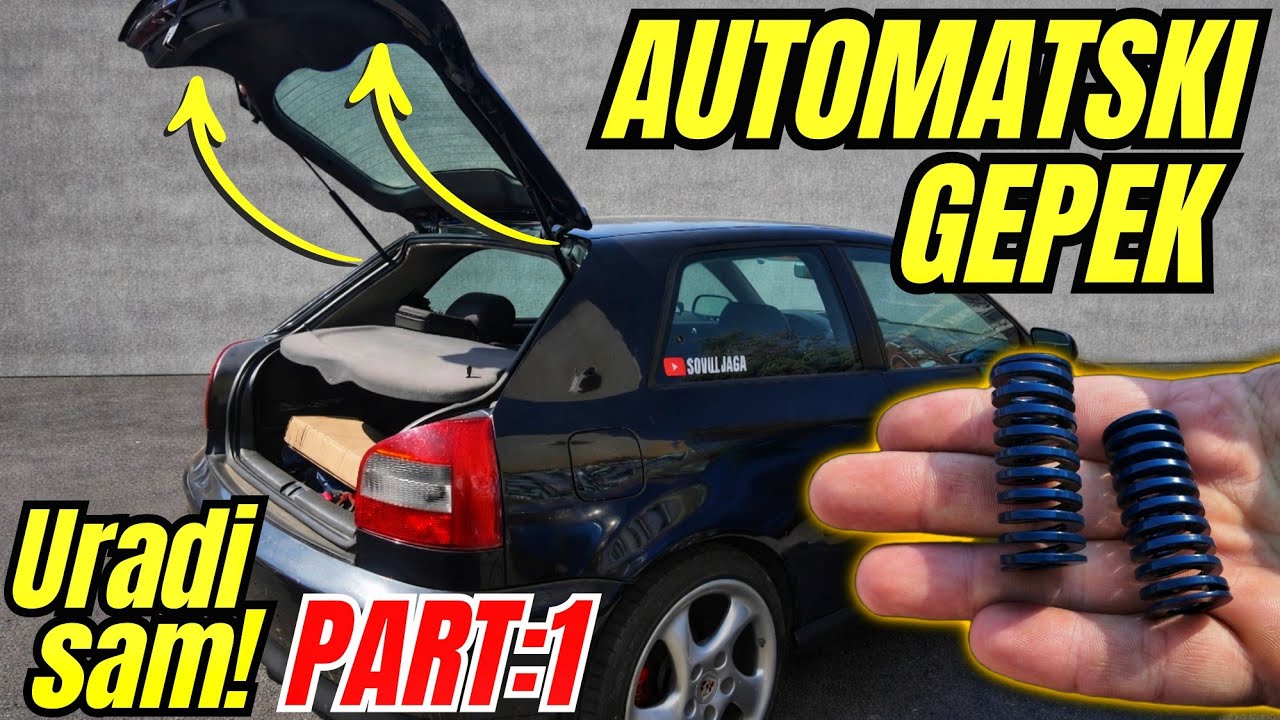 AUTOMATSKI GEPEK ZA 3€!! Uradi sam - OPRUGE ZA GEPEK!