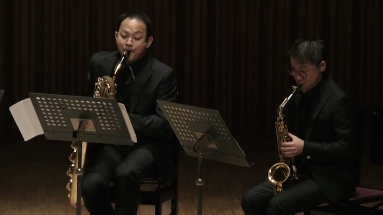 E.Bozza : Andante et Scherzo　clover saxophone quartet 2022