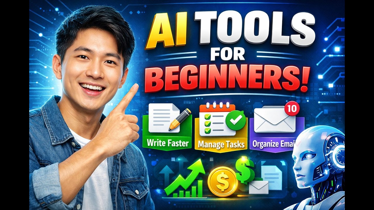 AI Tools for Beginners | Productivity & Automation Made Simple
