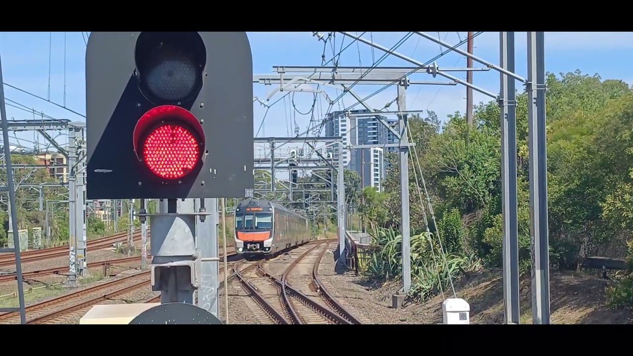 Train Spotting at Strathfield and North Strathfield including Kset charters, Mariyung and Qube Train