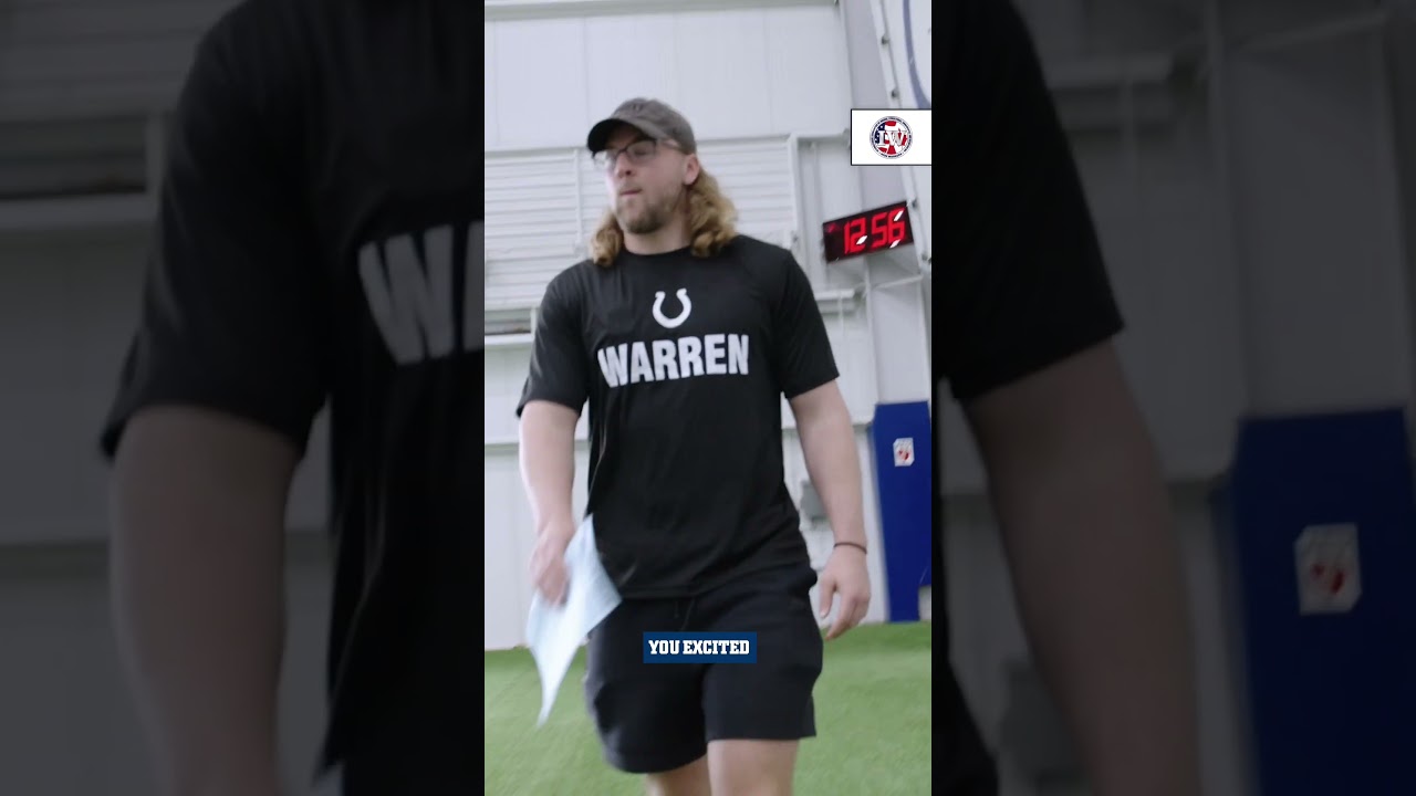 Rookie Camp Day 1 : Tyler Warren Edition