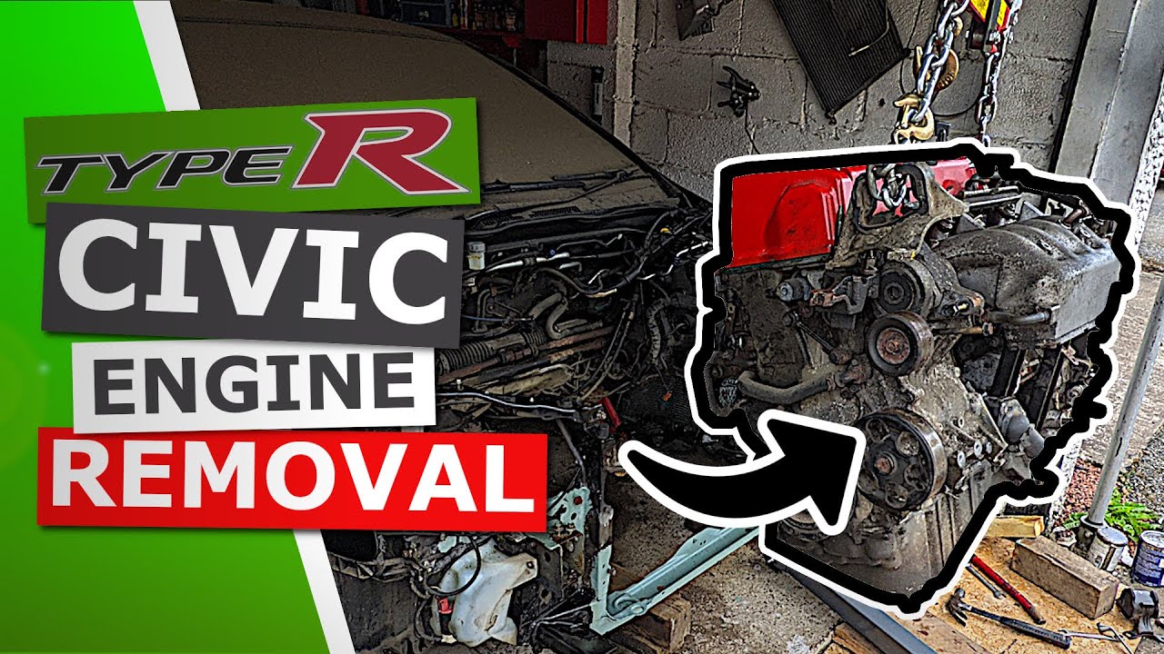 Civic Type R EP3 Engine Removal