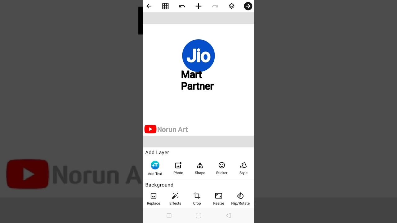 How to make jio mart logo in mobile #youtubeshorts #shorts #short #shortvideo #viral #trending