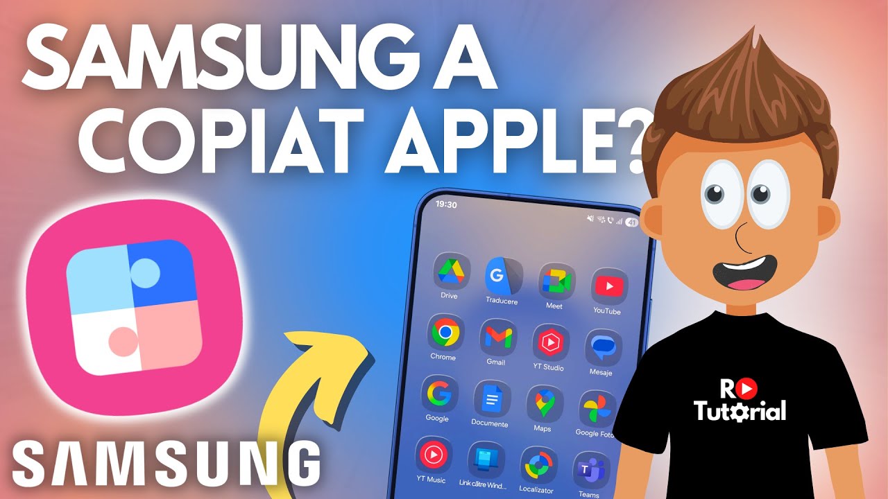Cum să personalizezi iconițele aplicațiilor pe Samsung - TUTORIAL ROMÂNĂ