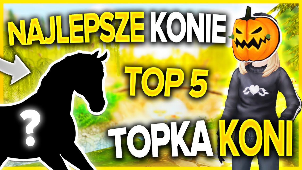 NAJLEPSZE KONIE ZE STAR STABLE! 😱TOP 5 KONI, KTÓRE MUSISZ MIEĆ! 👀