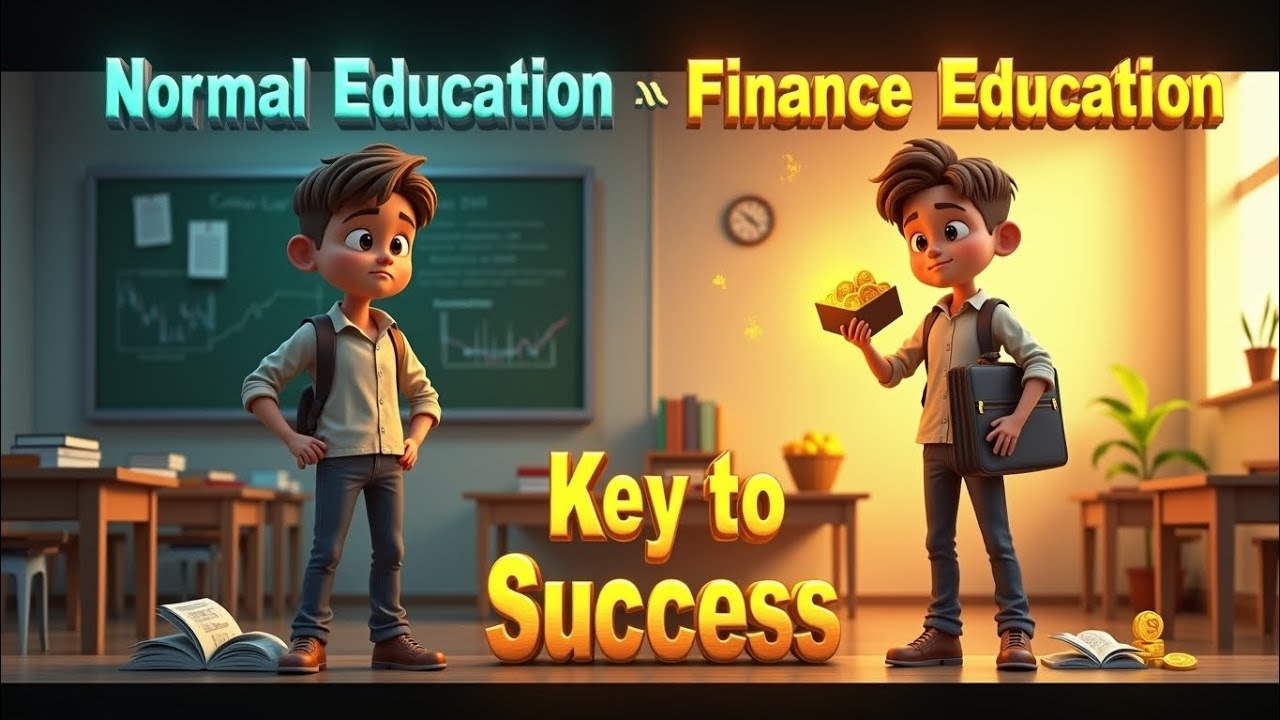 Normal Education vs Finance Education | Why Financial Education is the Key to Success #finance 