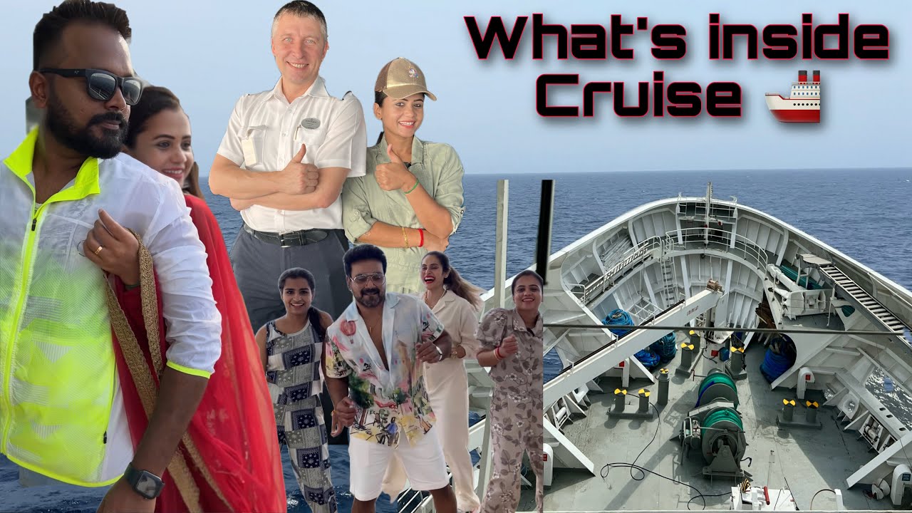 Life Inside Cruise 🚢  Day 2 | Cruise Tour | Hussain Manimegalai | Sivaangi | Shrutika