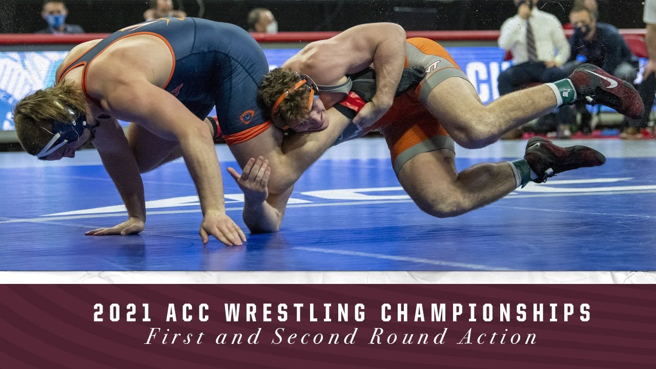 Virginia Tech Wrestling - 2021 ACC Championships First and Second Round Highlights