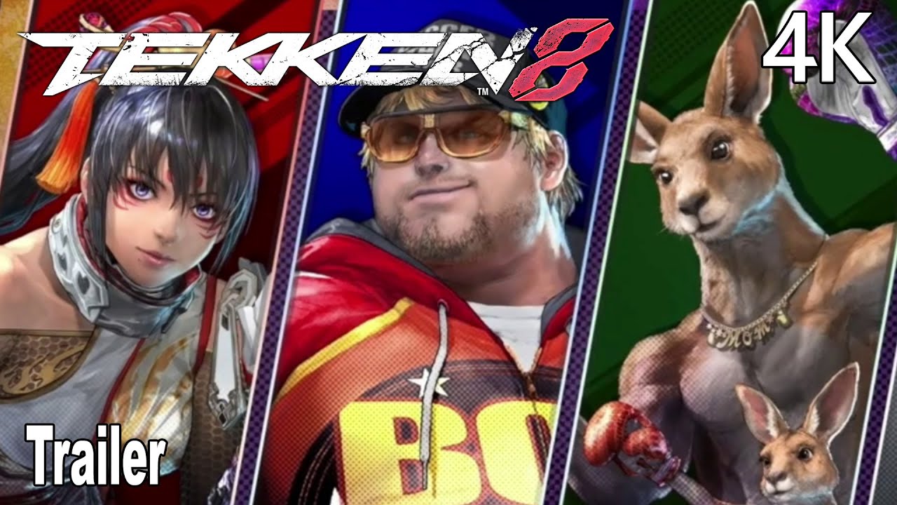 Tekken 8 Kunimitsu, Bob and Roger Jr. Reveal Trailer (Season 3)