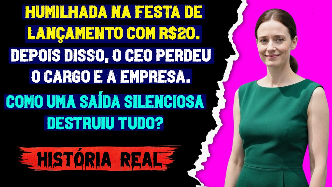 Meu Chefe Me Humilhou com R$20 e Deu Meu Trabalho pra Novata — Mas Depois Implorou pra Voltar