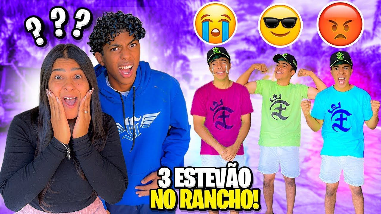 ACONTECEU ALGO MUITO BIZARRO COM ESTEVÃO NO RANCHO!!!😱SERA QUE VOLTOU AO NORMAL??