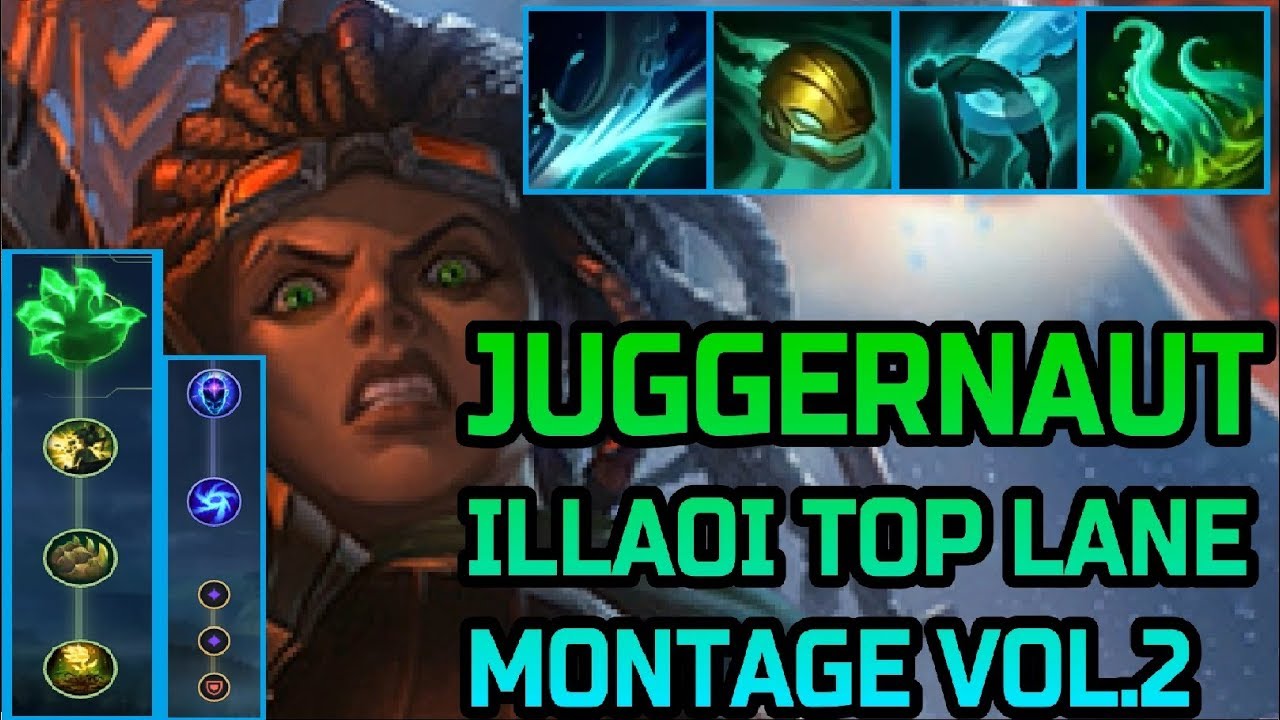 Grasp of the undying Illaoi Top lol Season 9 montage Vol.2