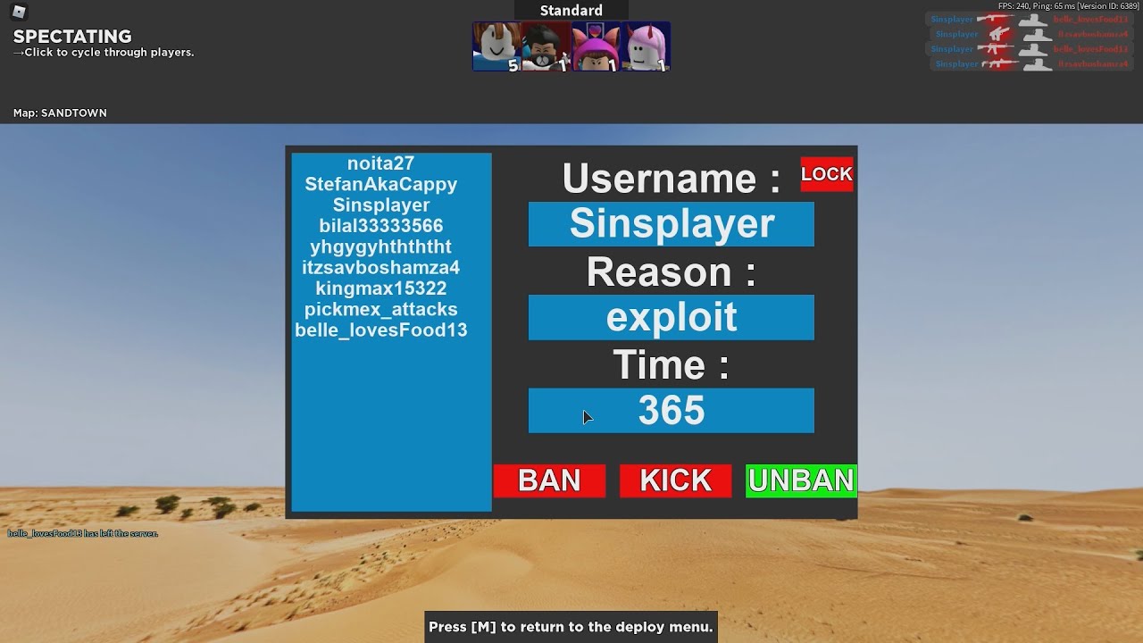 banning more cheaters by popular demand