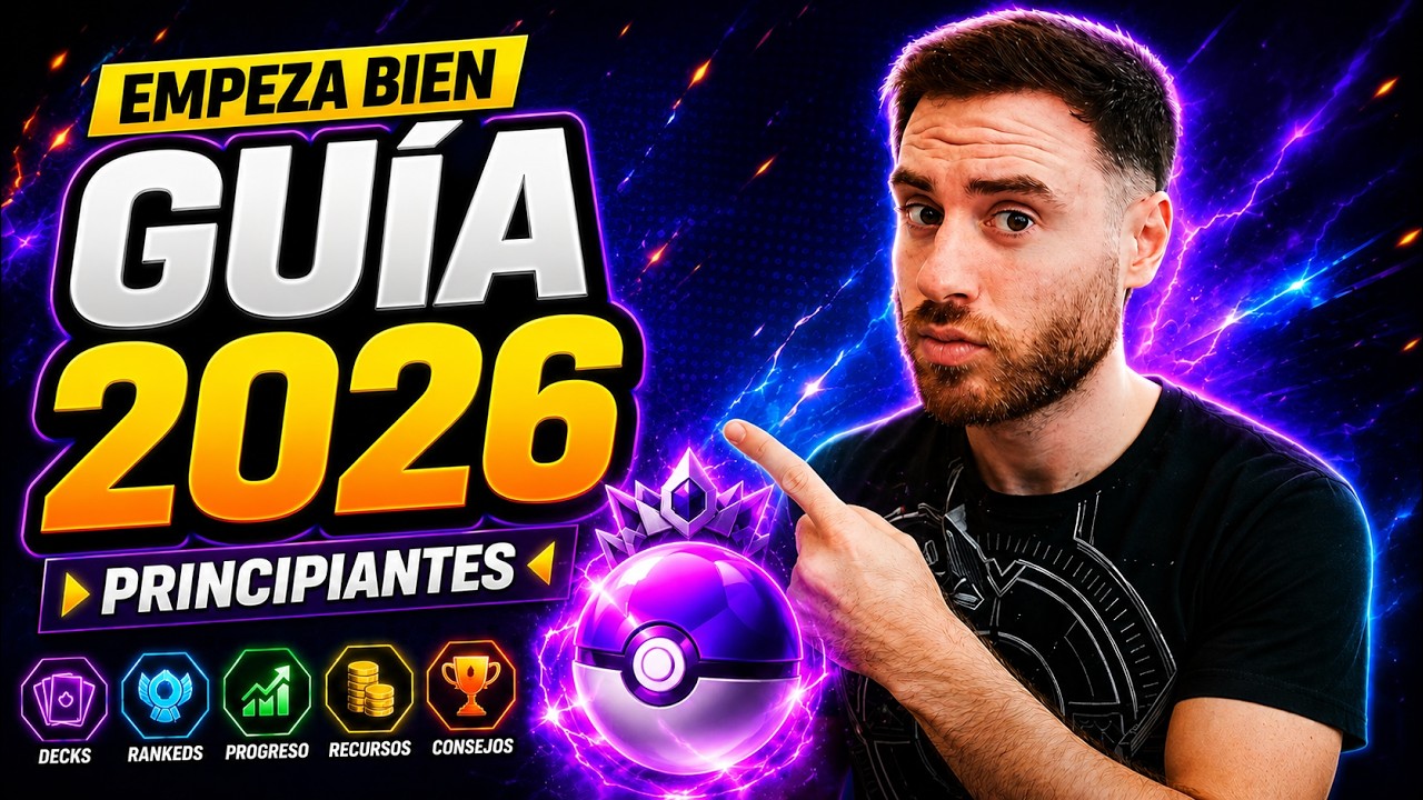 Pokémon TCG Pocket: Guía COMPLETA para Principiantes (2026)