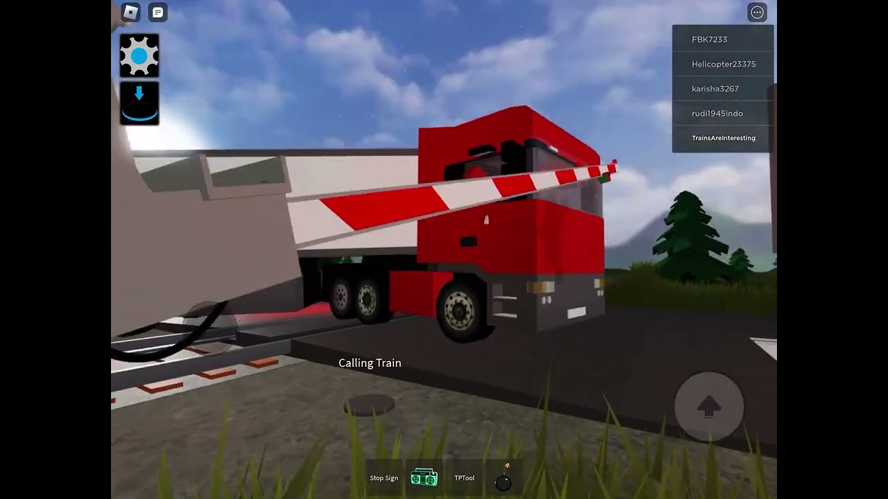 Cars vs. Trains funny moments - Roblox Related Episode 2 #trains #truck #funnymoments #levelcrossing