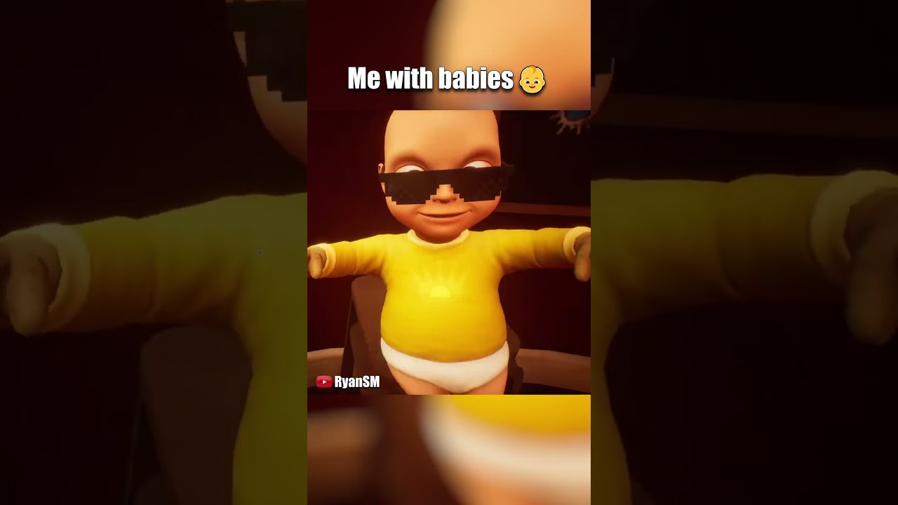 RYAN THE NANNY? #babyinyellow #horrorgame #ryansm