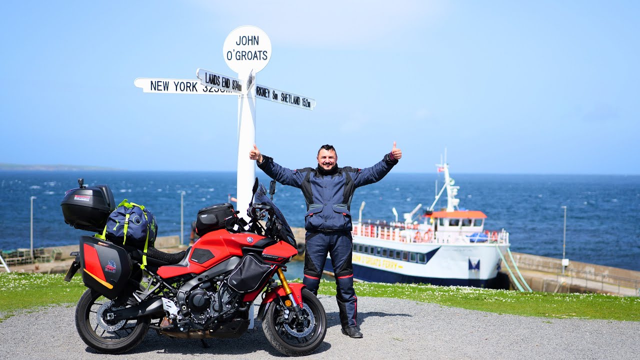 Epic ride to John O'Groats on my Tracer 9gt Ep-12 motorcycle trip in Scotland S03-EP27
